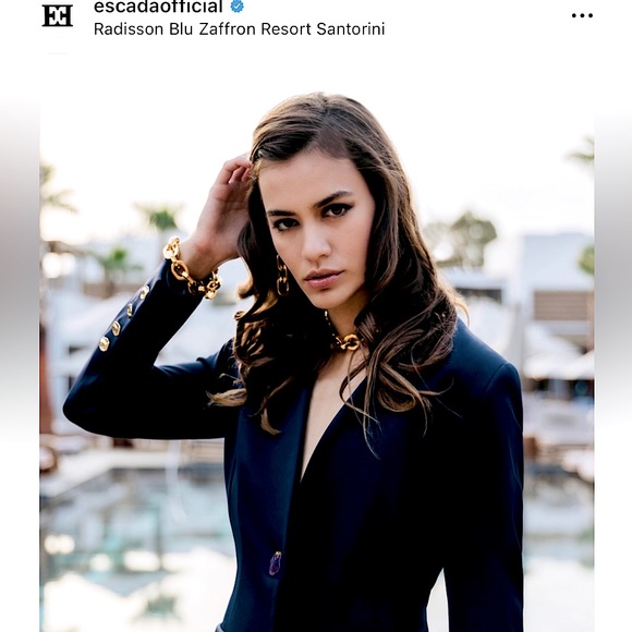 NWT ESCADA Long Blazer in Black - $680 -Size 6 🖤 - Picture 12 of 13